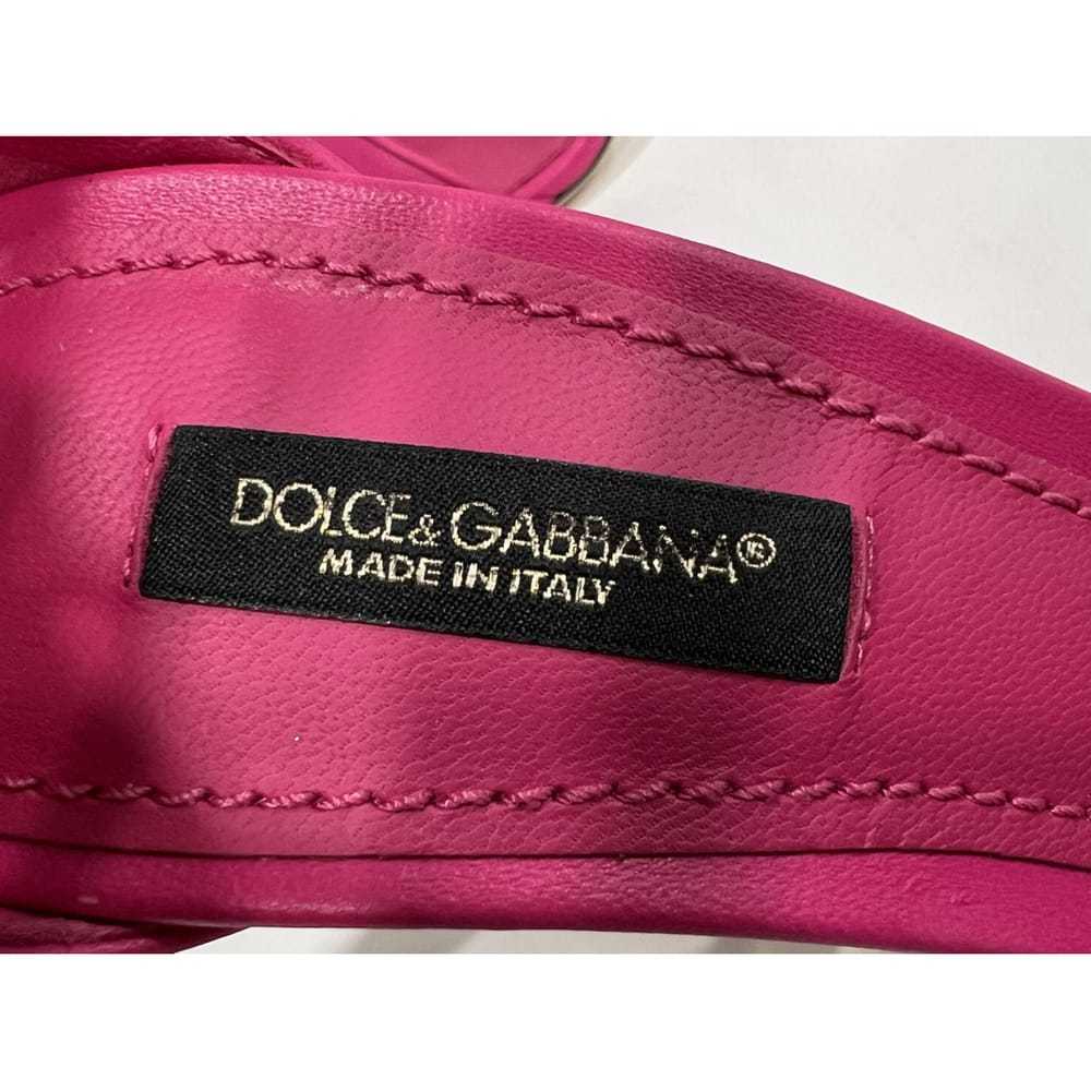 Dolce & Gabbana Leather sandal - image 6