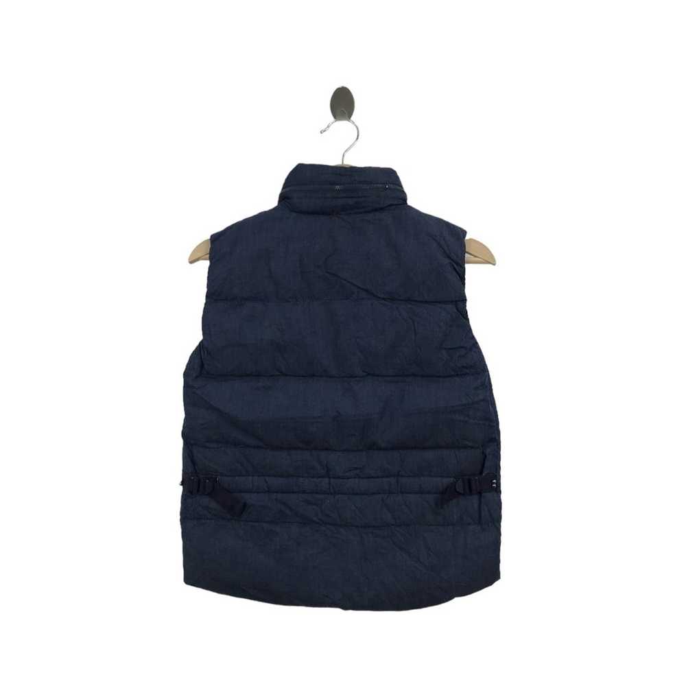 Gap GAP Puffer Vest Sleeveless Indigo Style - image 3