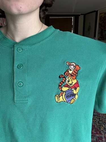 Disney Tigger and Pooh 3/4 Button Up