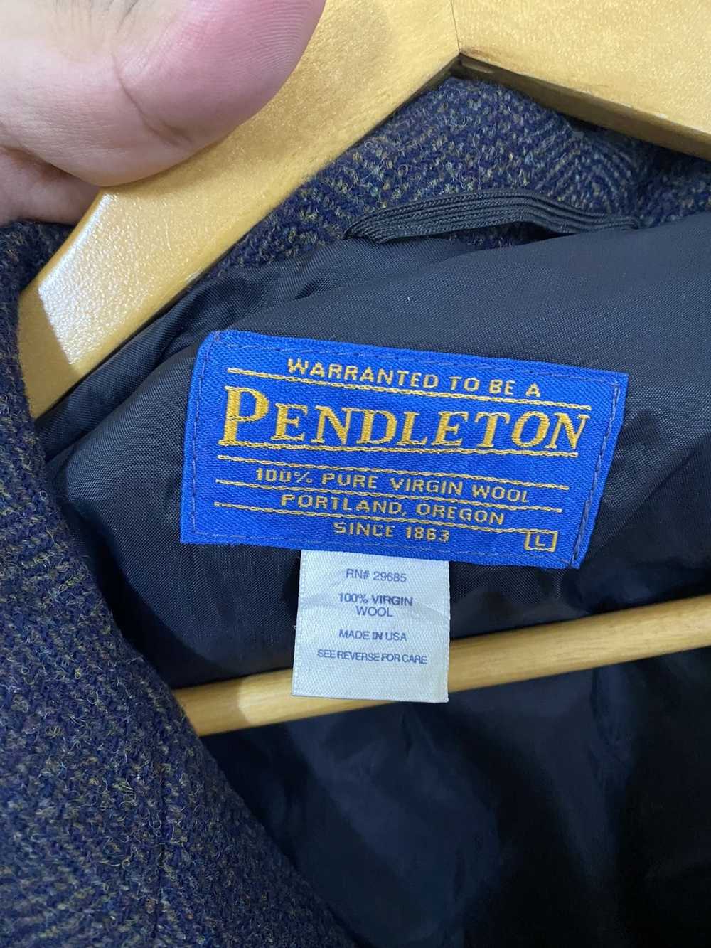 Pendleton × Vintage vintage PENDLETON 100% virgin… - image 10