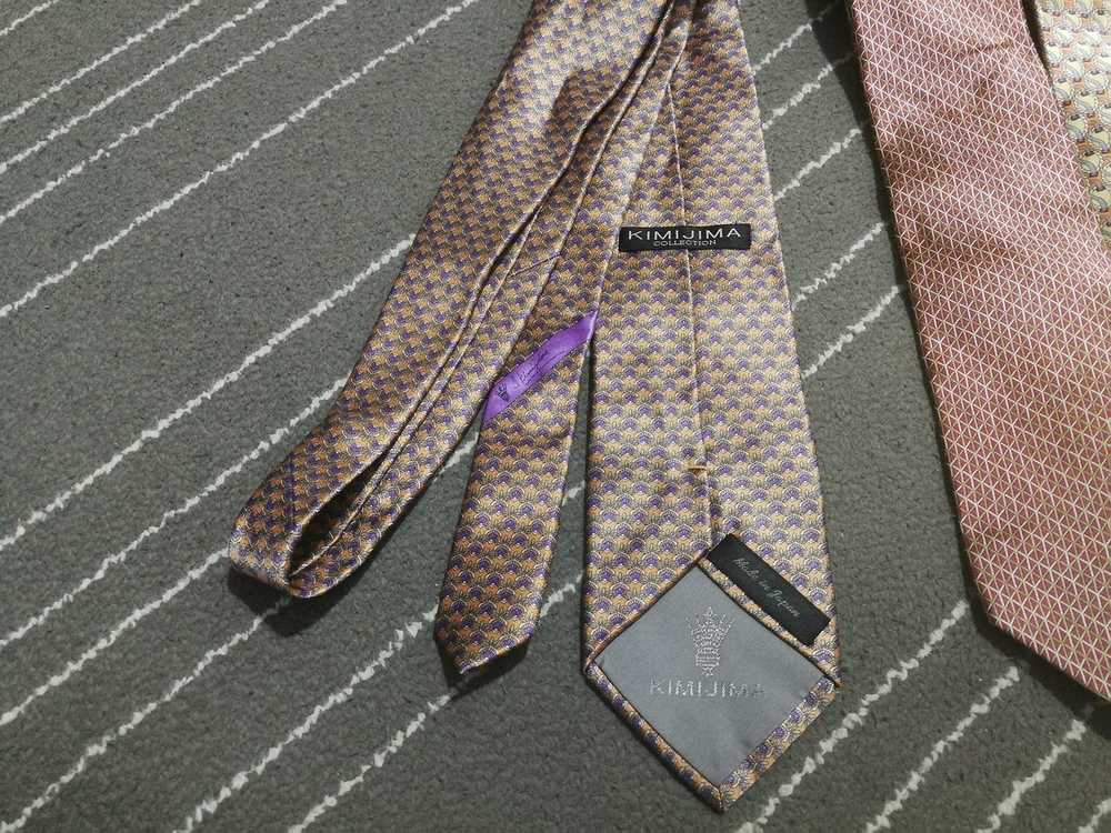 Japanese Brand KIMIJIMA luxury neck tie set pre l… - image 9