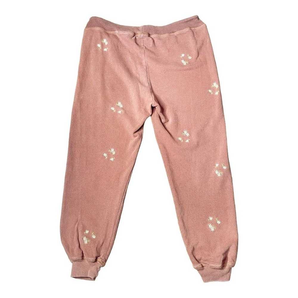 The Great The Great. Cropped Sweatpants Daisy Emb… - image 3