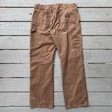 Dickies × Streetwear × Vintage Brown Dickies Carp… - image 1