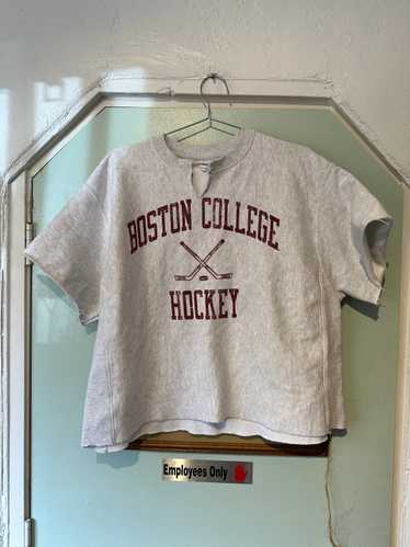 Boston College Hockey Cut Off Sweatshirt - image 1