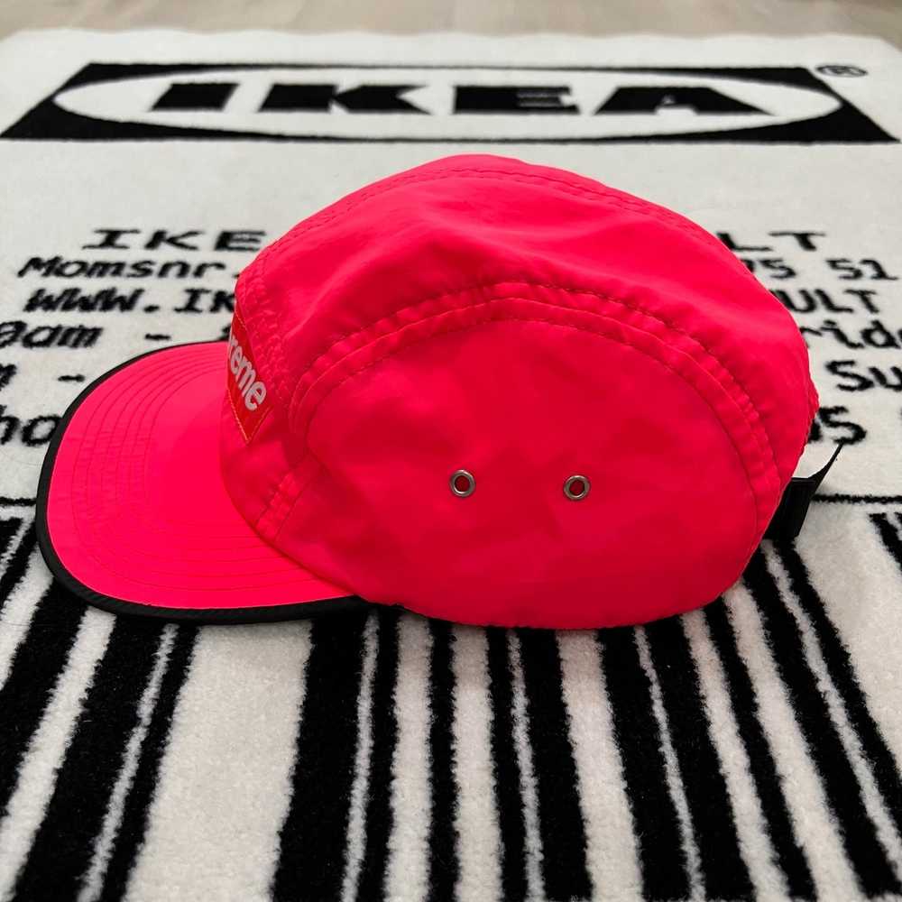 Supreme Supreme Neon Pink Beach Nylon Camp Cap / … - image 3