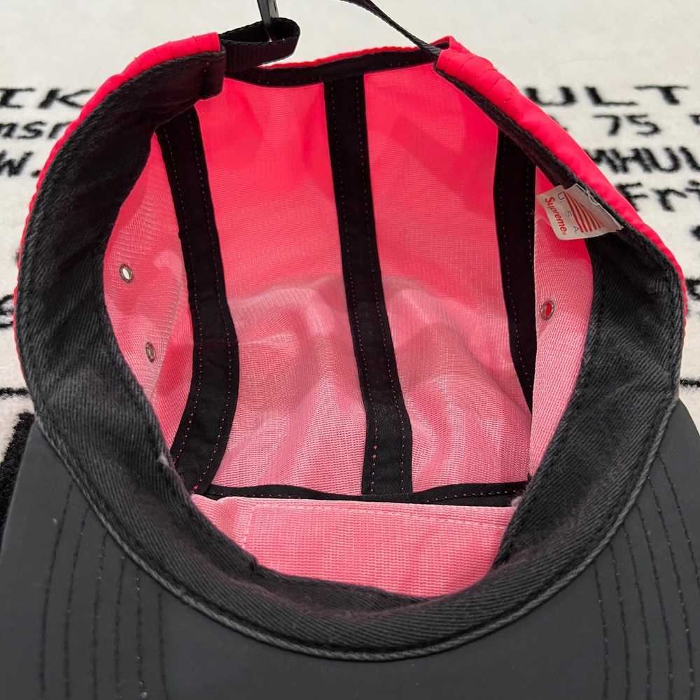 Supreme Supreme Neon Pink Beach Nylon Camp Cap / … - image 6