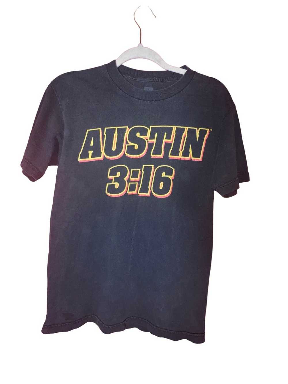 Wwe Stone cold Steve Austin 3:16 tee rare black - image 2