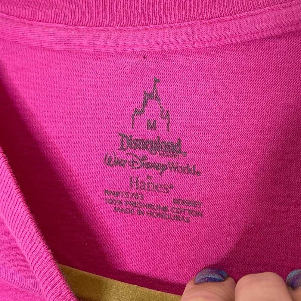 Hanes HANES Walt Disney World Disneyland Pink T-S… - image 3