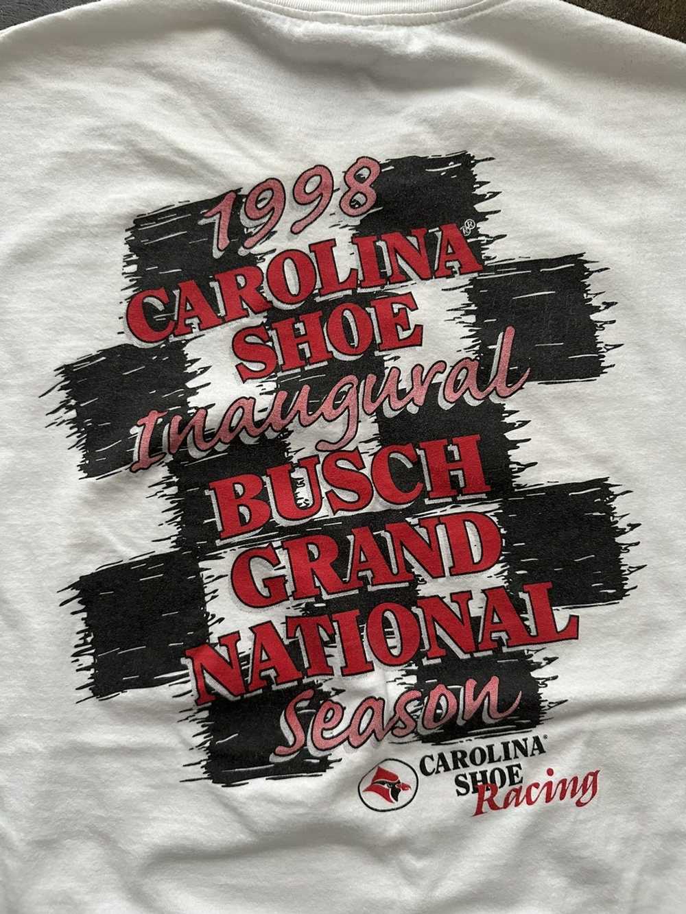 Hanes × Racing × Vintage 1998 Carolina Shoe Racin… - image 4