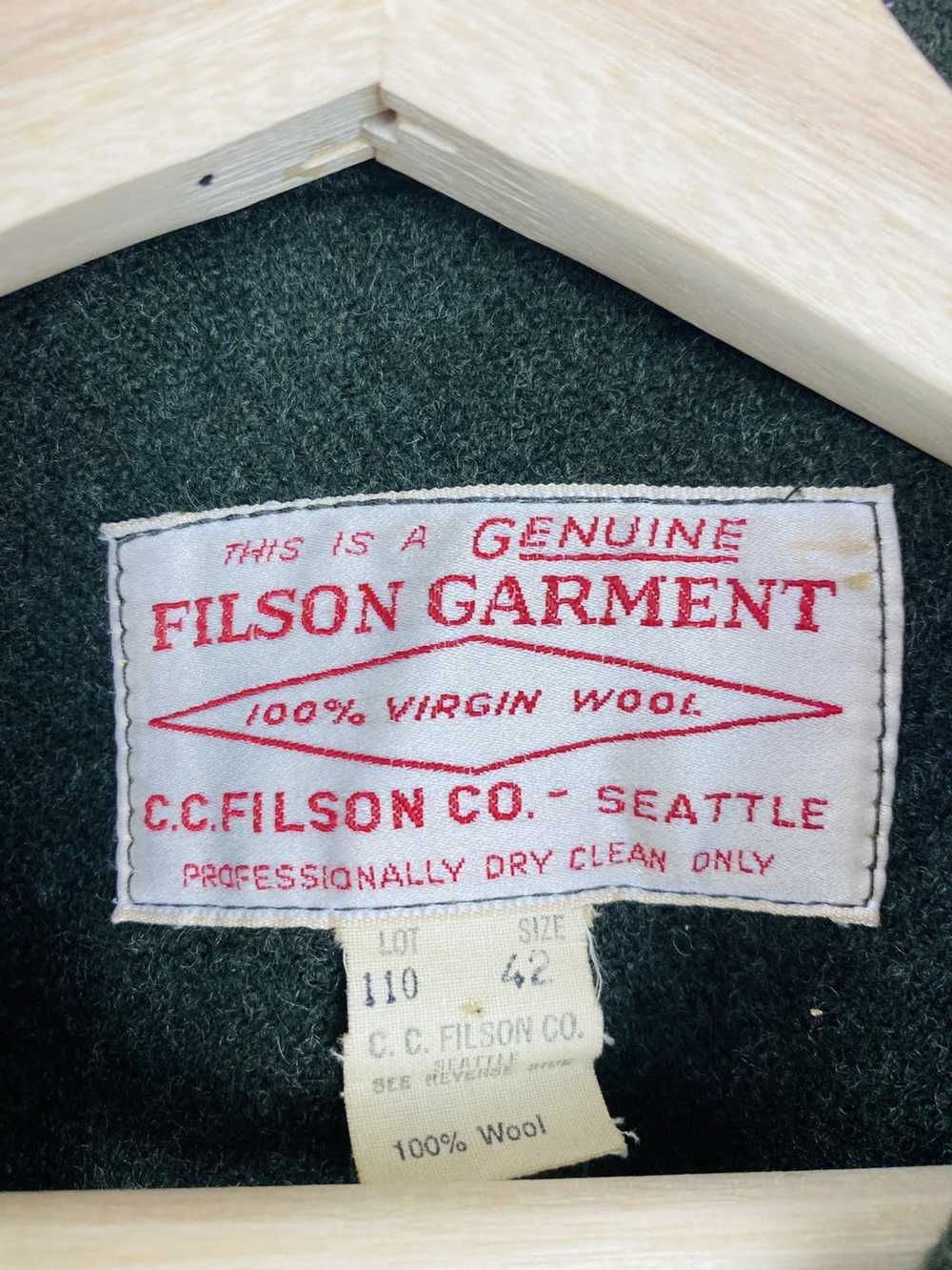 Filson × Vintage Vintage 1960’s Filson Wool Hunti… - image 2