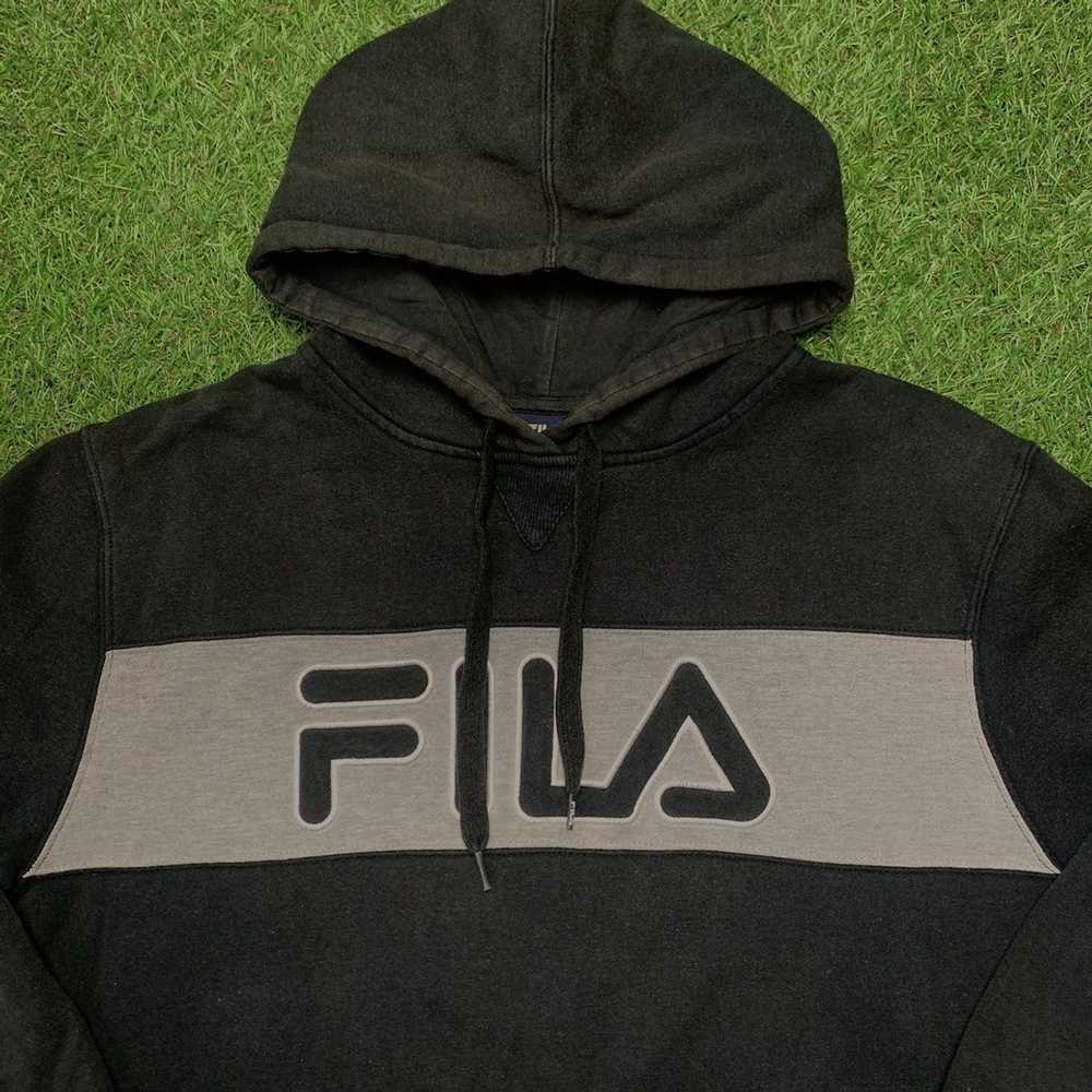 Fila FILA men's sports sweatshirt M logo cotton b… - image 3