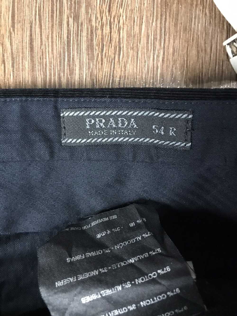 Prada Prada corduroy velvet classic casual pants - image 8