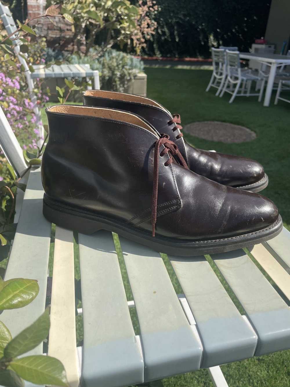 Vintage Brown Chukka boot, 10 - image 2