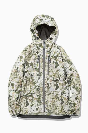 And Wander Splatter Print Raschel Rip Jacket