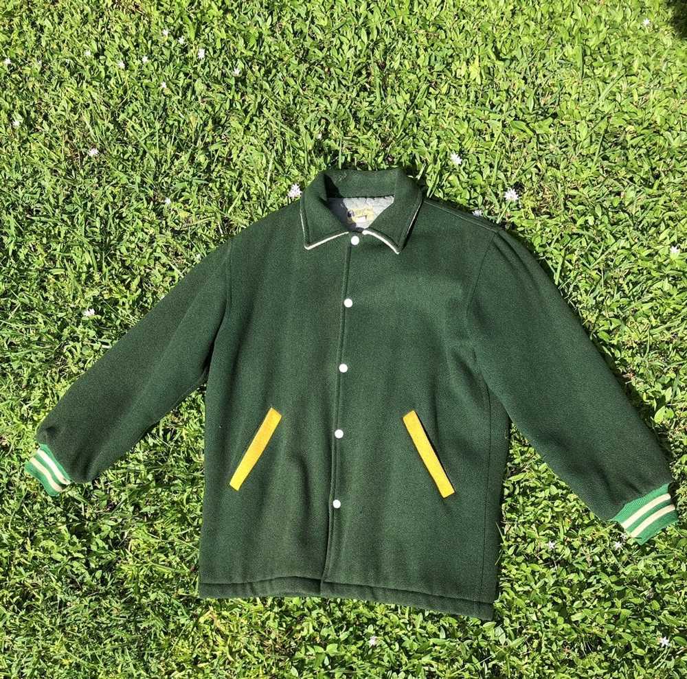 Varsity Jacket × Vintage Vtg 1950s varsity jacket - image 2