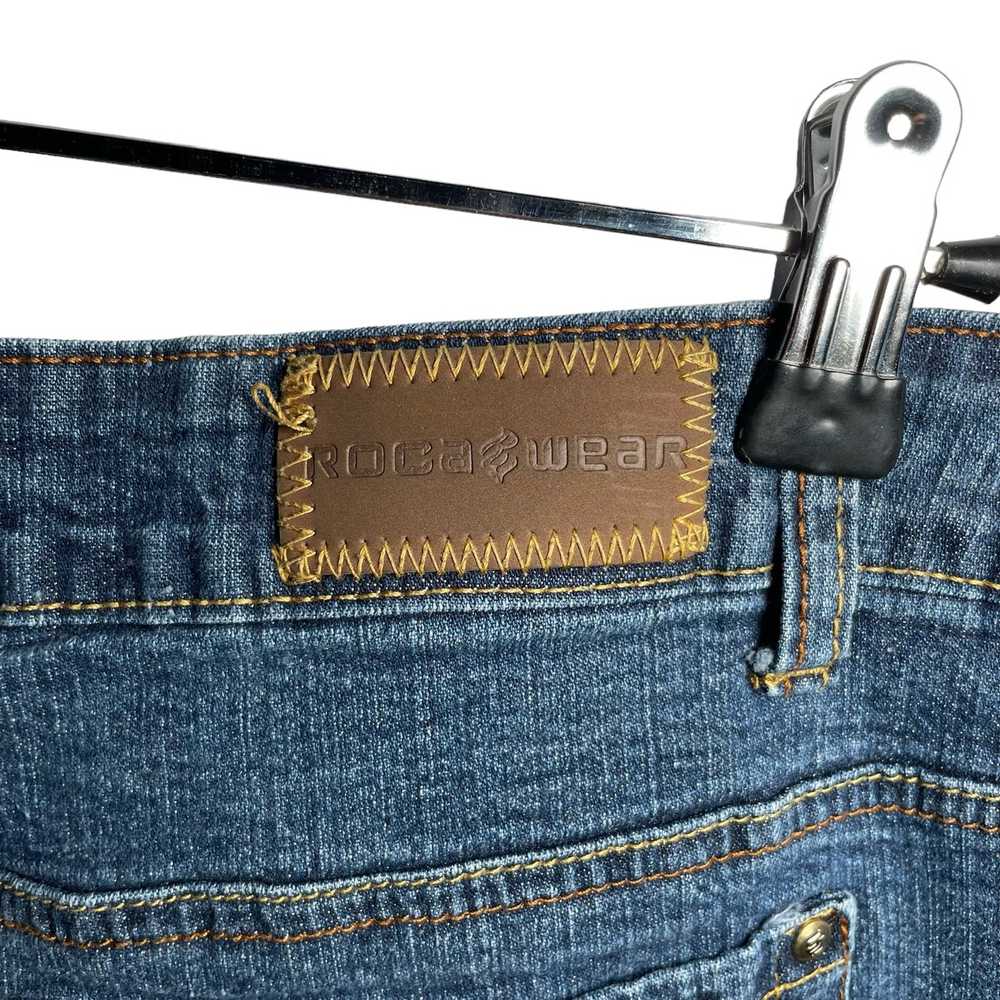 Vintage Roca Wear XL 42 denim pants jeans slim vi… - image 3