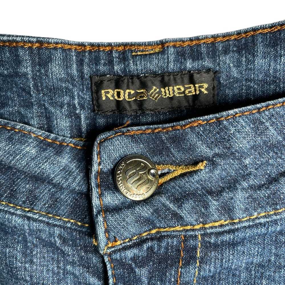 Vintage Roca Wear XL 42 denim pants jeans slim vi… - image 7