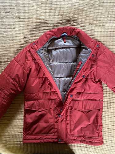 Lands End Vintage Men’s Red Goose Down Puffer Jack