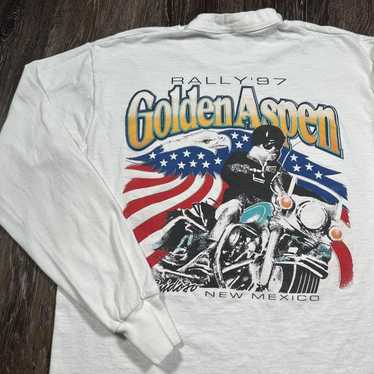 Vintage vintage motorcycle t-shirt - image 1
