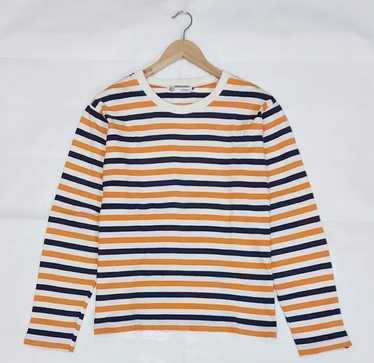 Bape Vintage BAPE Striped Long Sleeve Tshirt - image 1