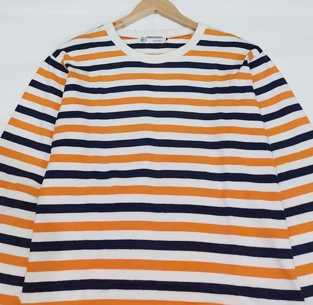 Bape Vintage BAPE Striped Long Sleeve Tshirt - image 2