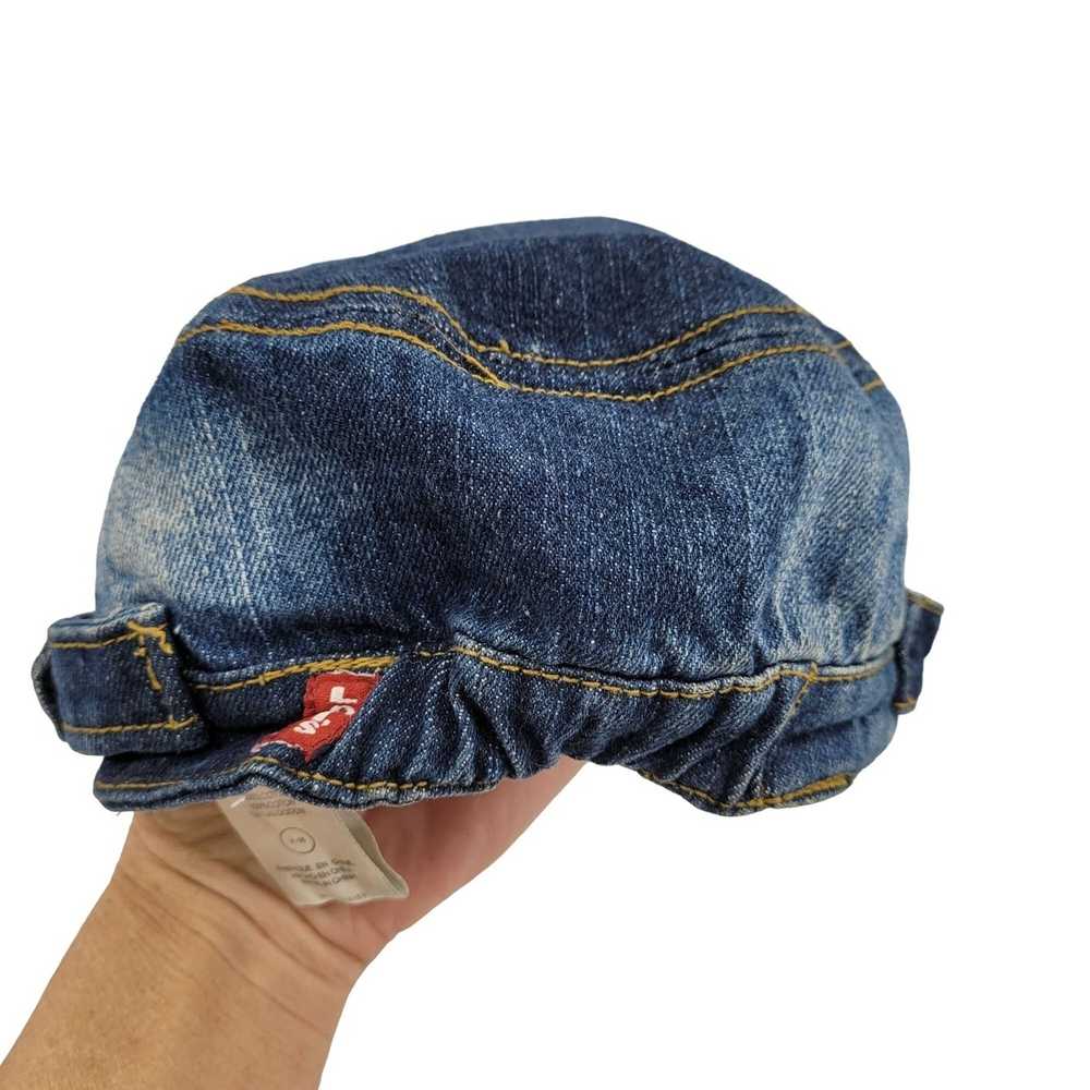 Levi's Levi's Hat Denim Newsboy Engineer Fade Dis… - image 4