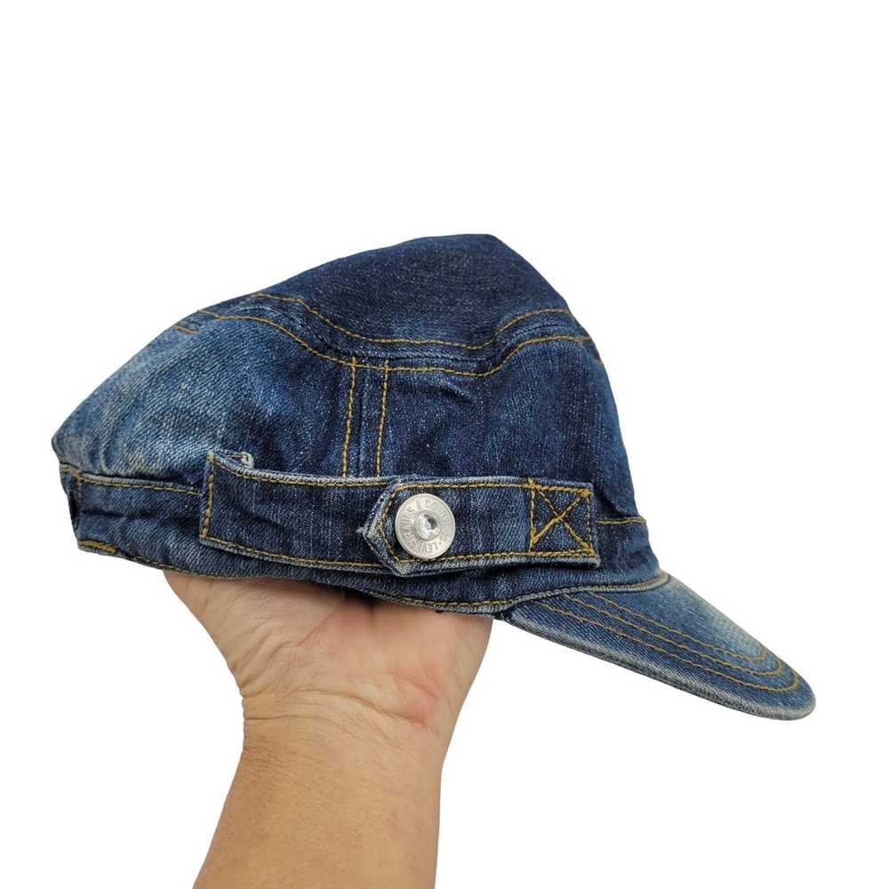 Levi's Levi's Hat Denim Newsboy Engineer Fade Dis… - image 6