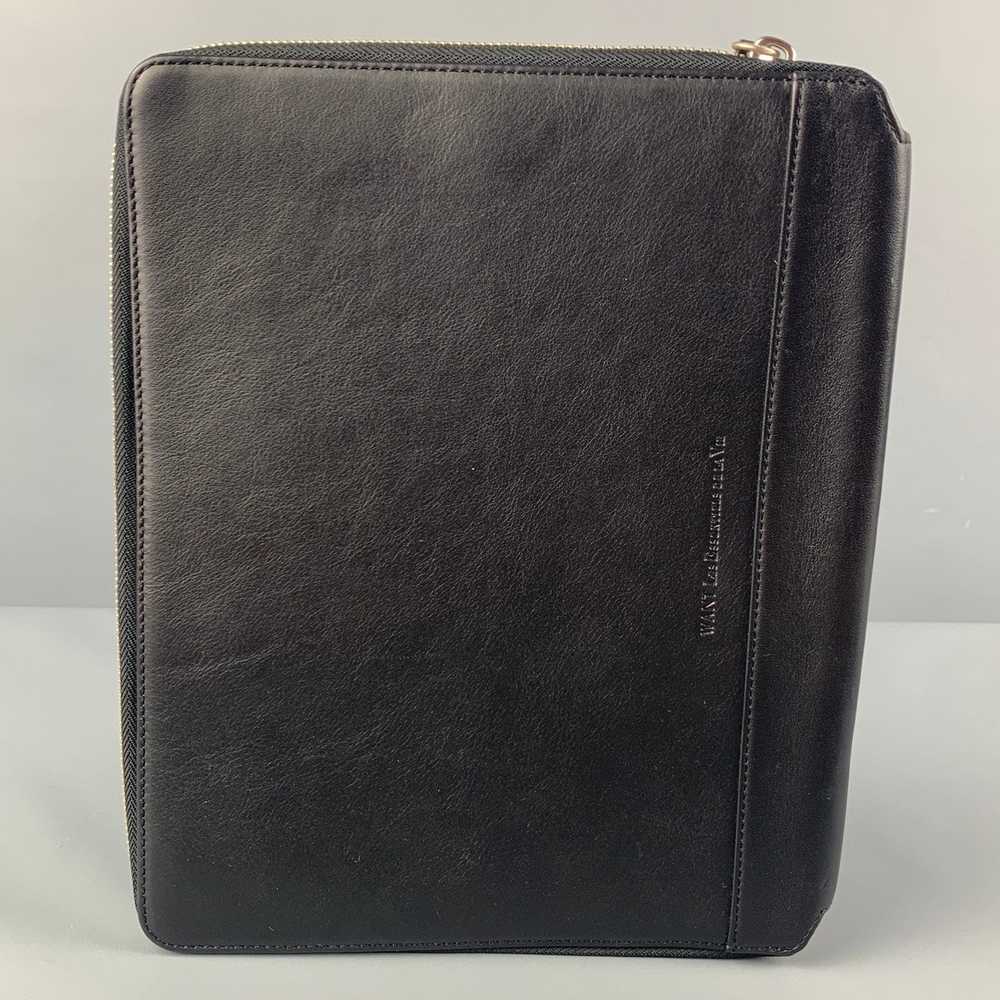 WANT Les Essentiels Black Leather iPad Case - image 1