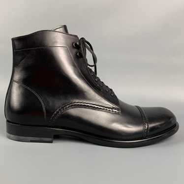 Harrys Of London Black Cap Toe Ankle Guy Boots - image 1