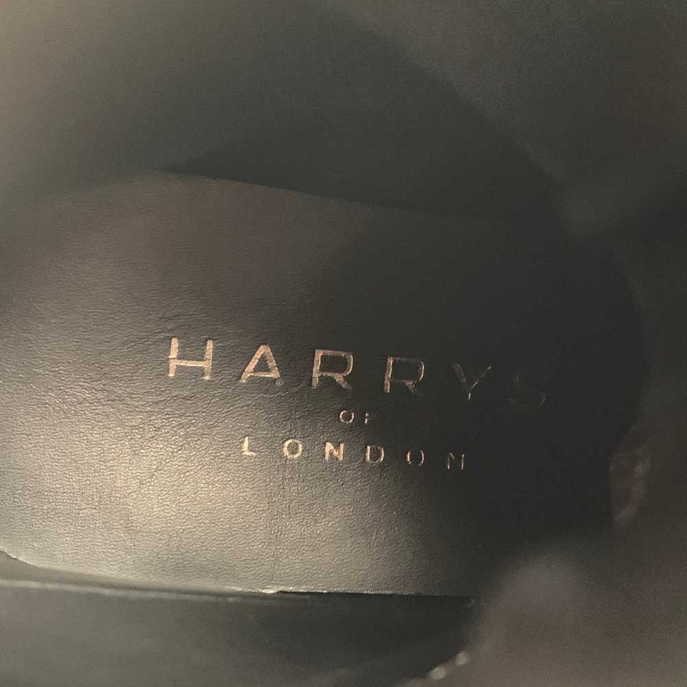 Harrys Of London Black Cap Toe Ankle Guy Boots - image 7