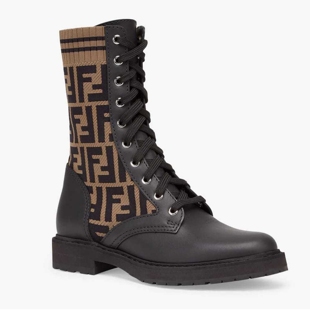 Fendi Leather ankle boots - image 3
