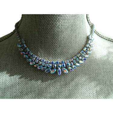 BEAUTIFUL Vintage SHERMAN Necklace,Dazzling Peaco… - image 1
