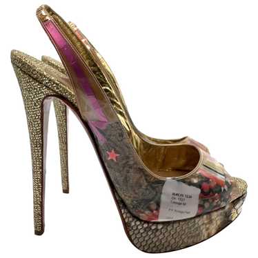 Christian Louboutin Lady Peep heels - image 1