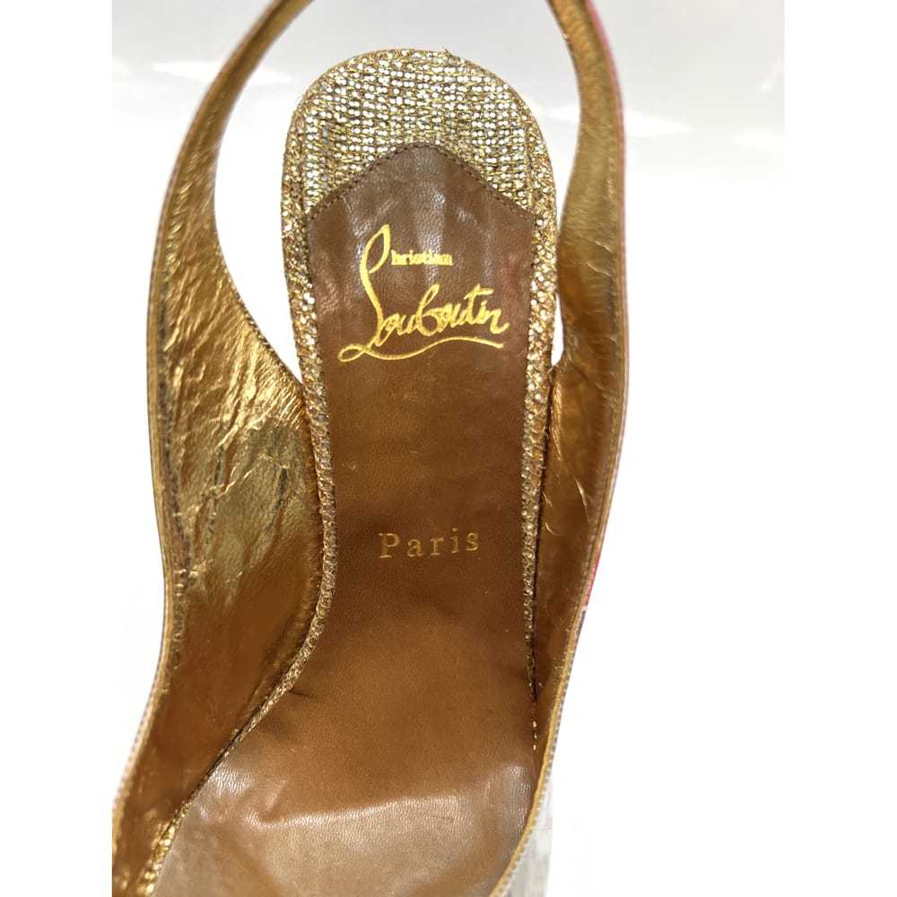 Christian Louboutin Lady Peep heels - image 3