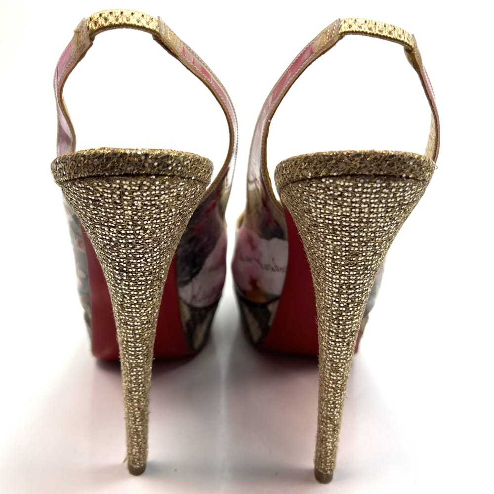 Christian Louboutin Lady Peep heels - image 4