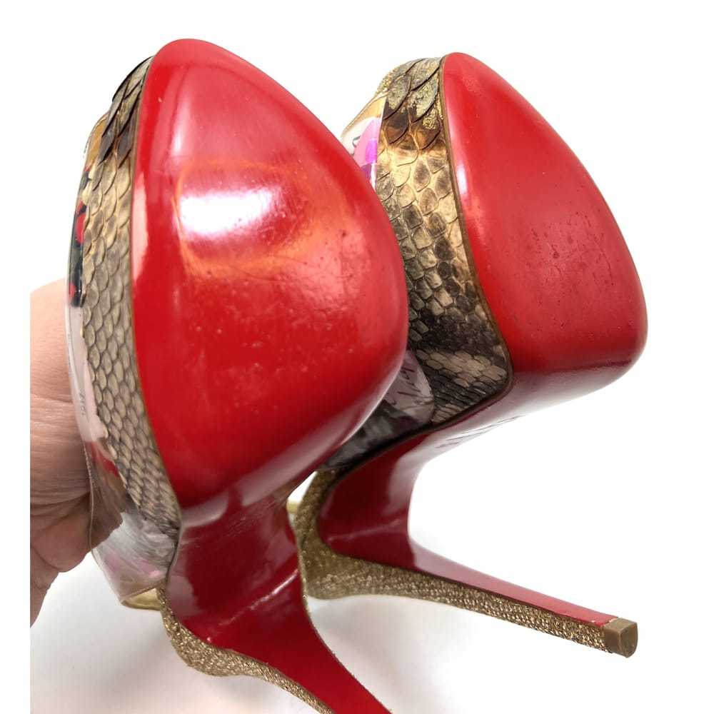 Christian Louboutin Lady Peep heels - image 5