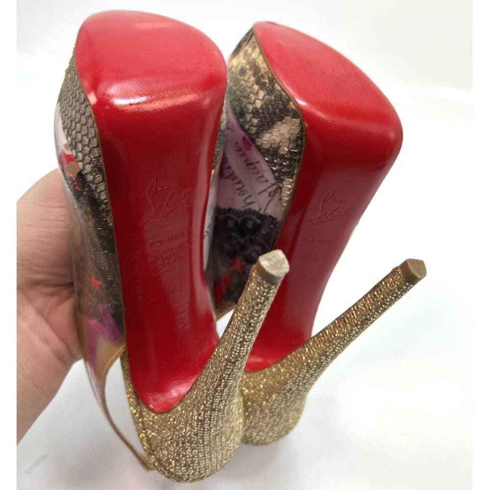 Christian Louboutin Lady Peep heels - image 9