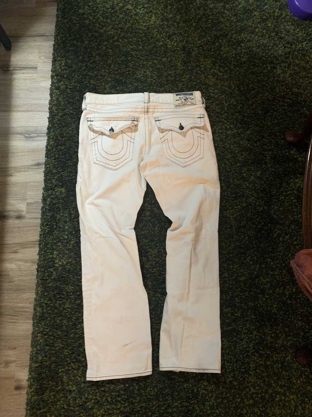 True Religion White True Religion Denim Jeans - image 3