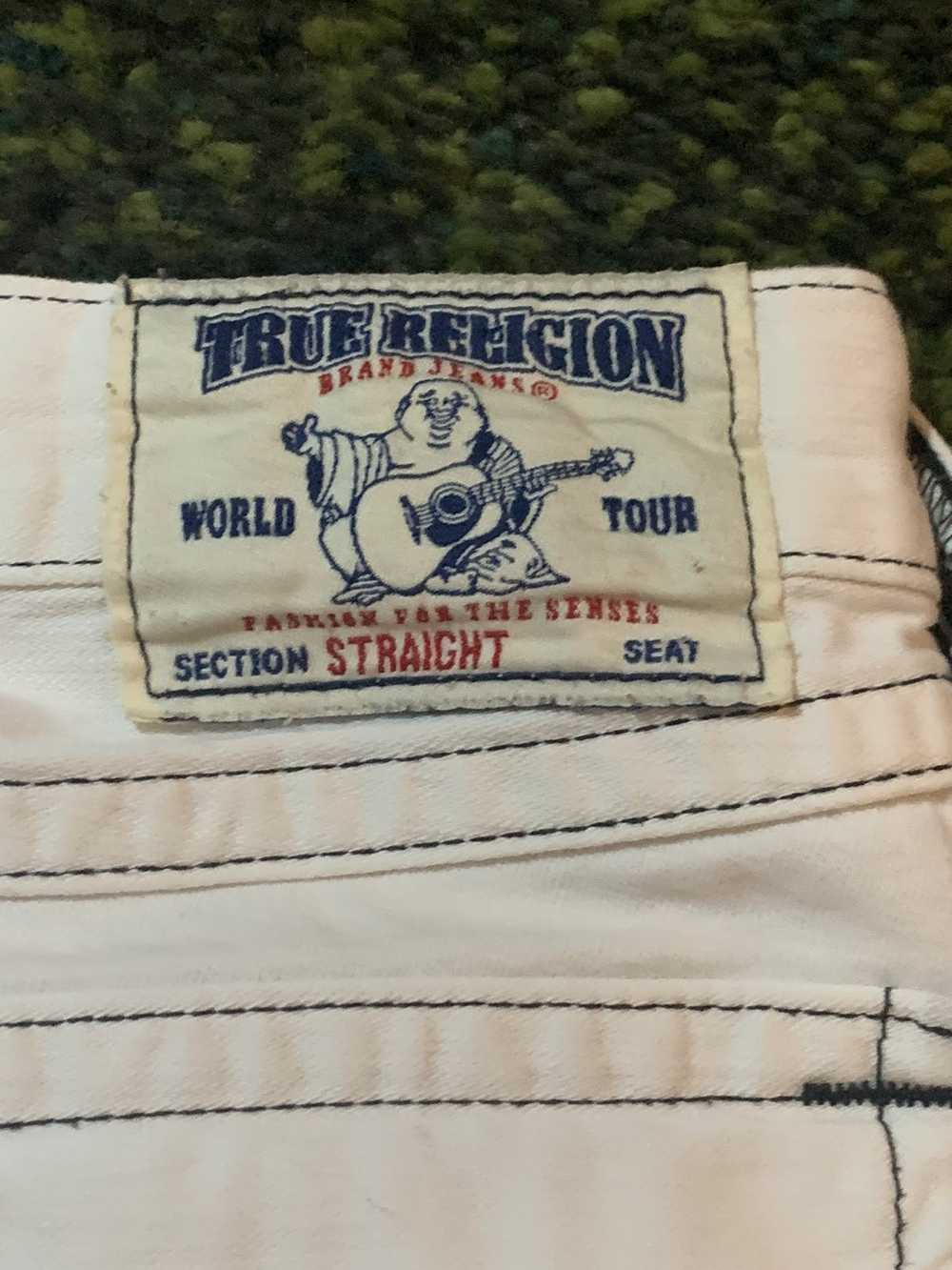 True Religion White True Religion Denim Jeans - image 4