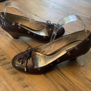 Sperry Sperry Top-Sider Brown Leather Wedges Size 