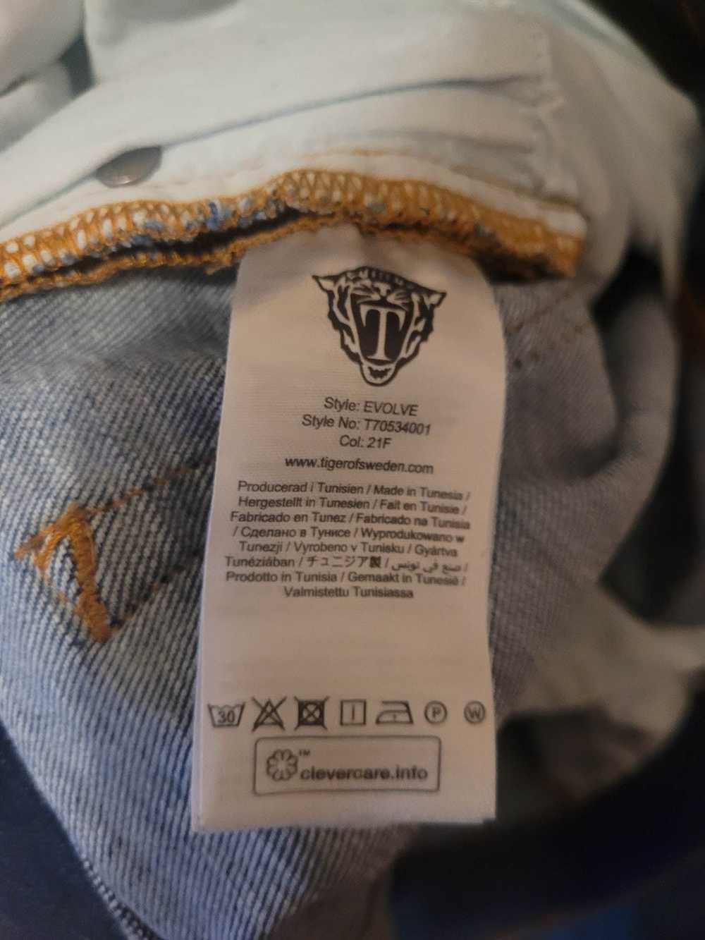 Tiger Of Sweden Tiger of Sweden Blue Evolve Jeans… - image 4