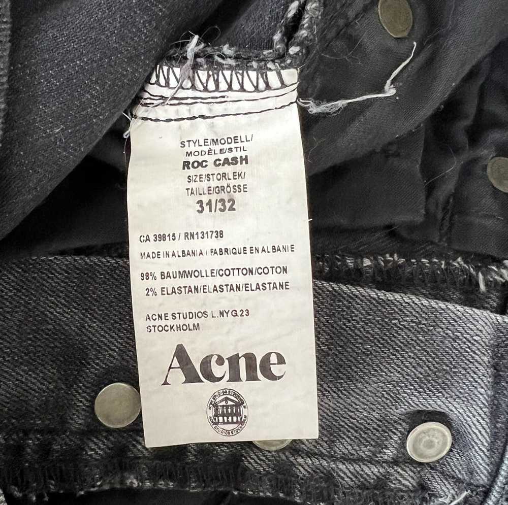 Acne Studios Distressed ROC CASH Denim - image 6