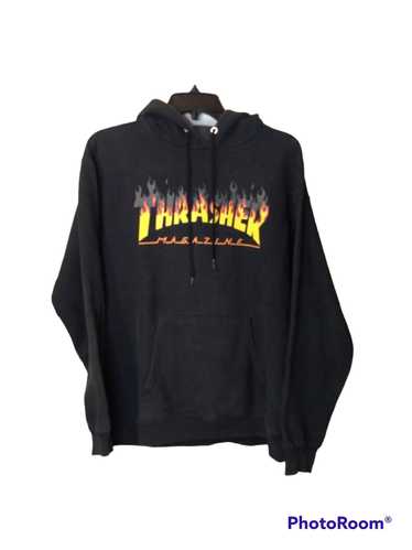 Thrasher Thrasher Flame Black Hoodie size Small me