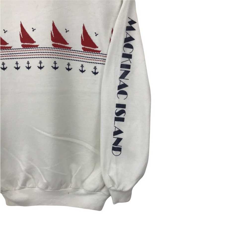 Art × Hawaiian Shirt × Surf Style Vintage Mackina… - image 4