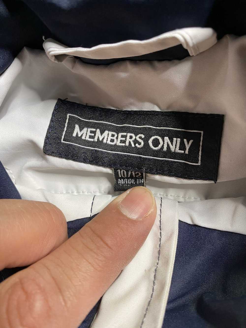 Members Only Members Only Kids Jacket 10/12 Blue … - image 4