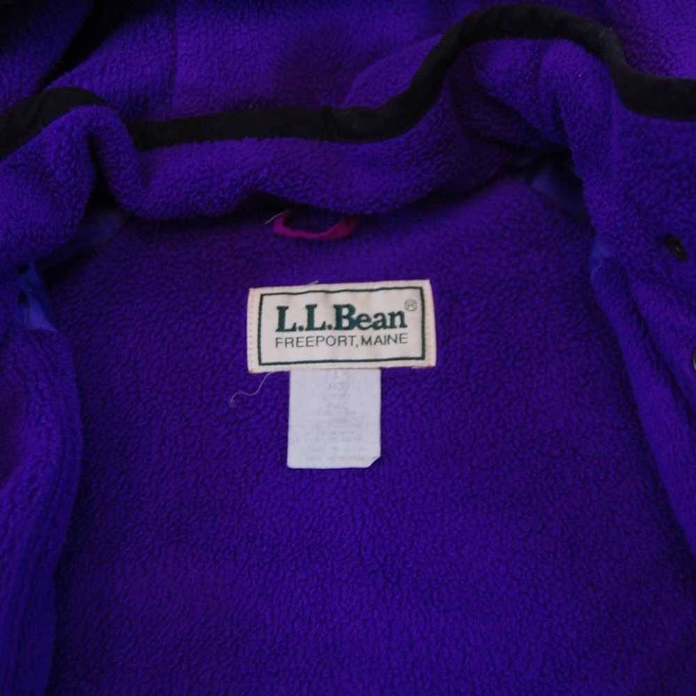 L.L. Bean × Vintage 90’s Fleece Lined Zip Up Jack… - image 8