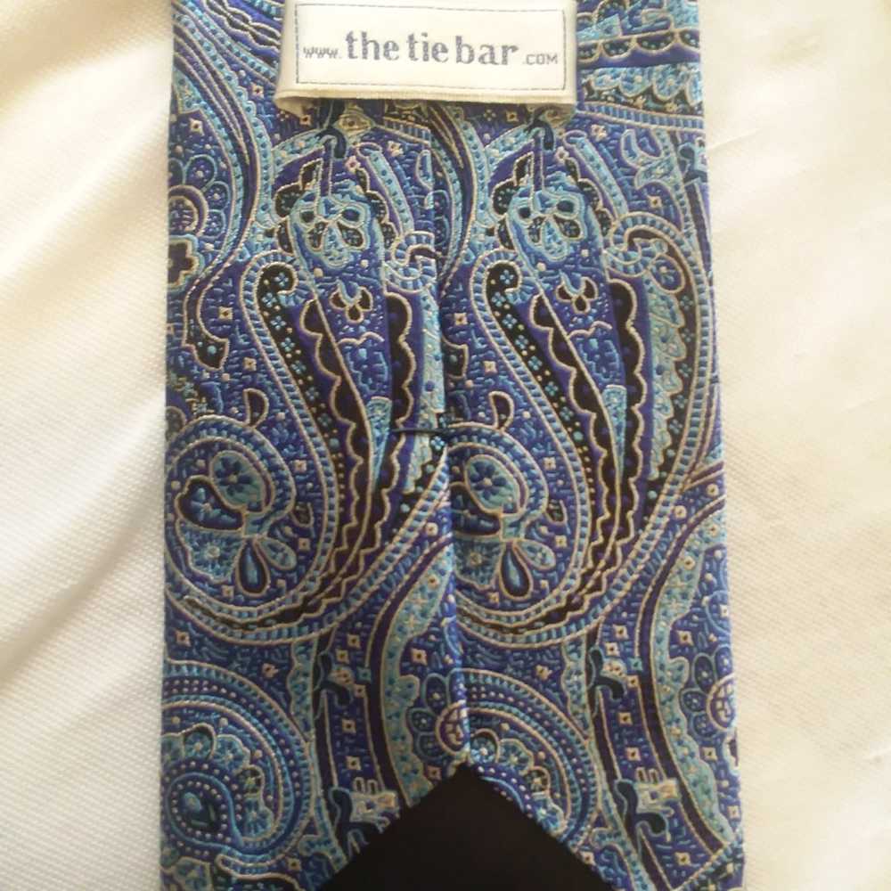 The Tie Bar Dapper Hand Made Silk Tie from the Ti… - image 3