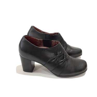 Other ABEO Olivya Black Leather Heeled Pumps Boot… - image 1