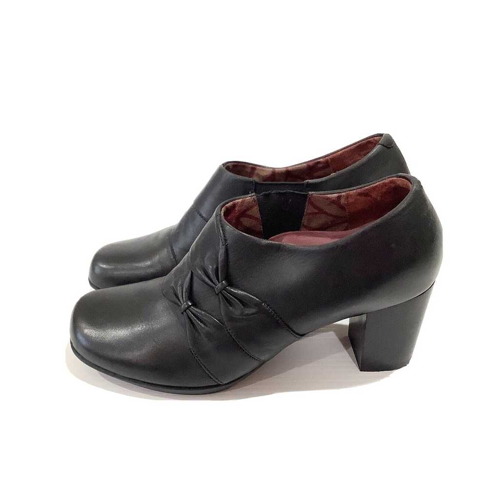 Other ABEO Olivya Black Leather Heeled Pumps Boot… - image 4