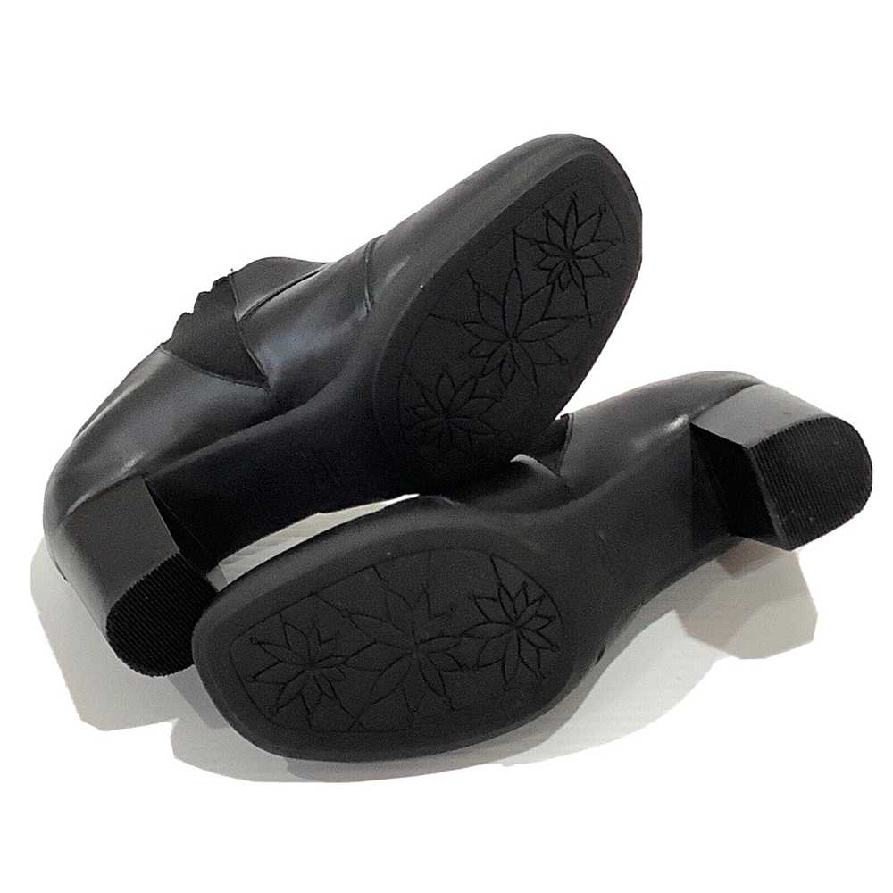 Other ABEO Olivya Black Leather Heeled Pumps Boot… - image 6